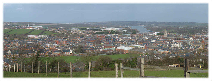 Panoramic view of Newport